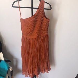 One Shoulder Club Monaco Dress